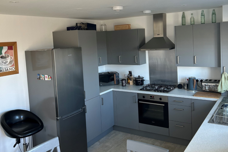 Kitchen and dining space